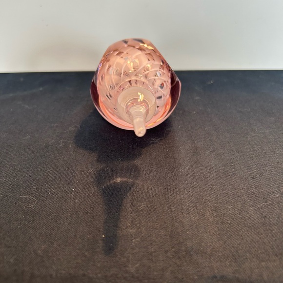 Perfume bottle 1930s collectible vintage perfume bottle Antique pink glass - Picture 6 of 9